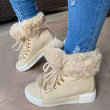 Women's Furry Ankle Boots