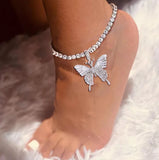 Butterfly Ankle Bracelet